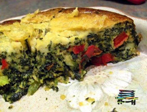 ته چین اسفناج