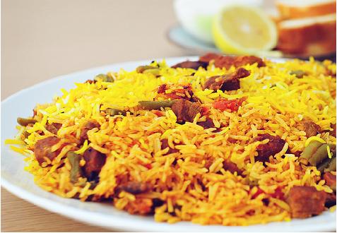 لوبیا پلو