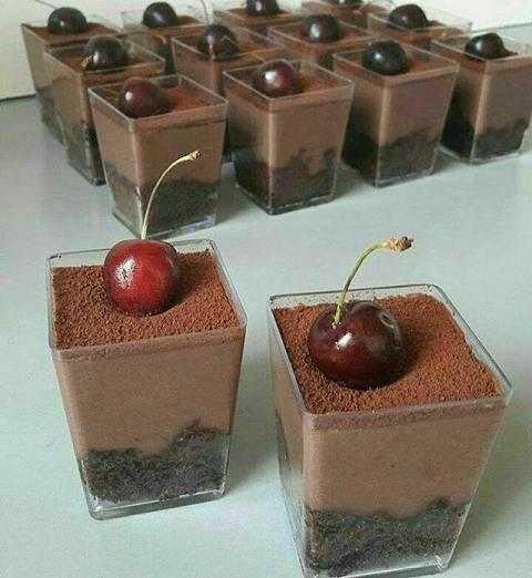 دسر شکلاتی سریع