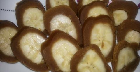 طرز تهیه حلوای رولی با موز