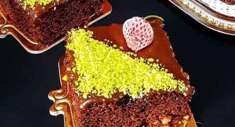 کیک شکلاتی گردویی