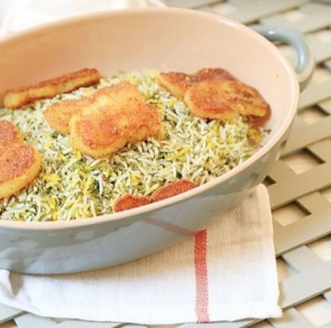 سبزی پلوی شب عید گیاهی