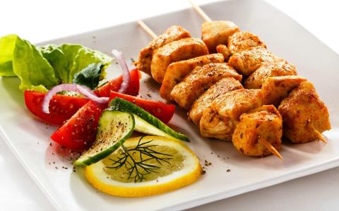 جوجه کباب رژیمی