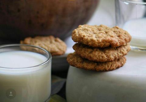 کوکی نارگیل و جو دوسر